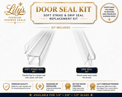 Door Seal Kit | Soft Strike & Drip Seal Replacement Kit.